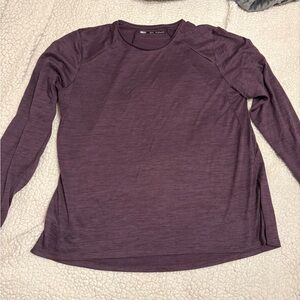 REI Women's XL Plum Long Sleeve Tee